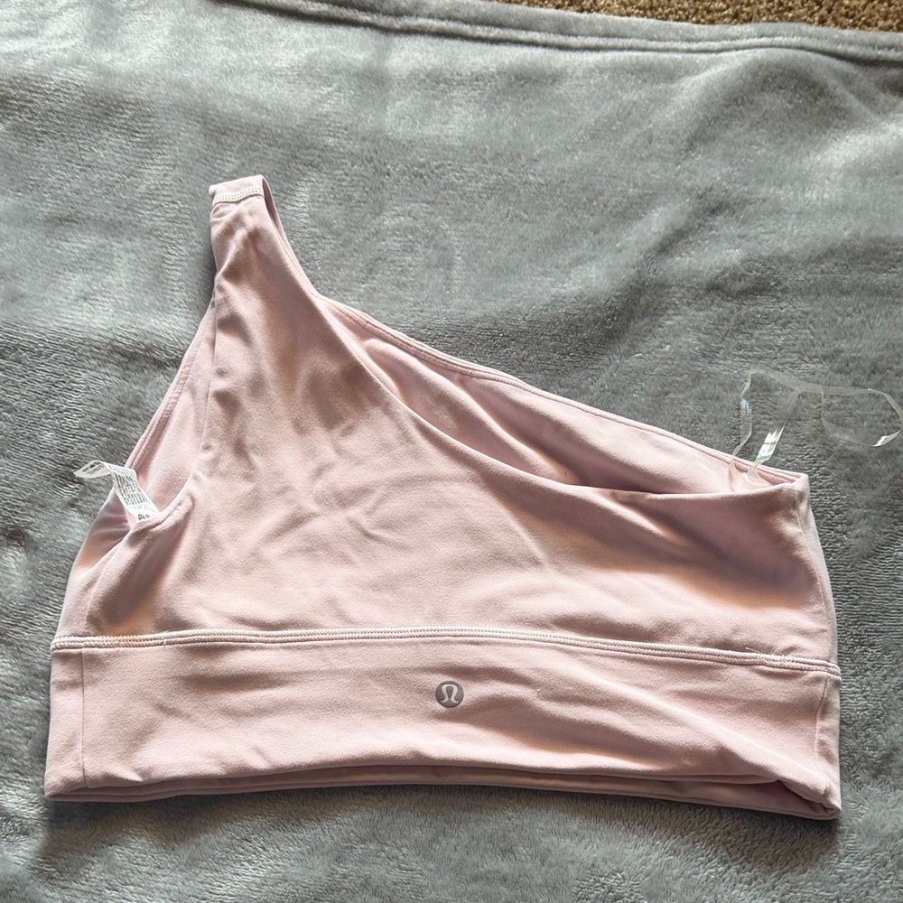 Lululemon Pink One-Shoulder Top